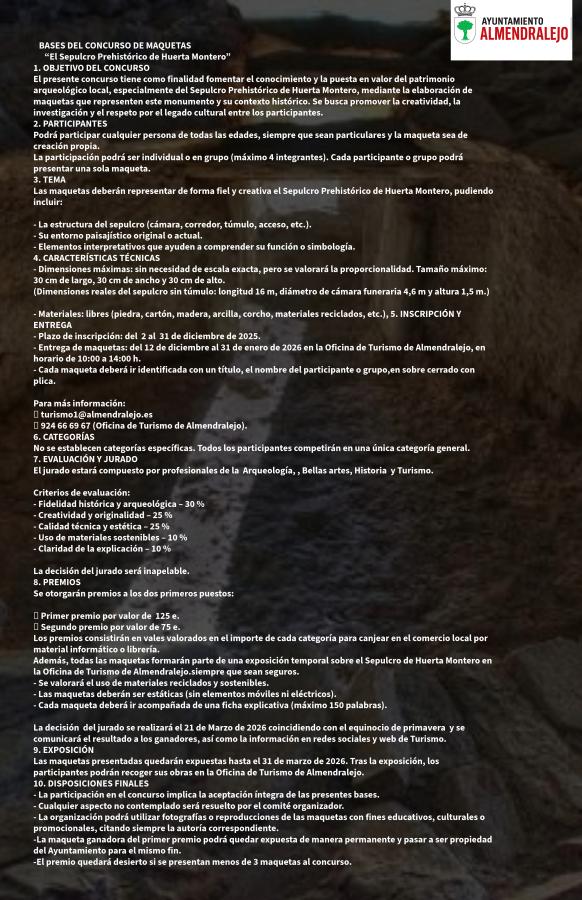 BASES CONCURSO MAQUETAS