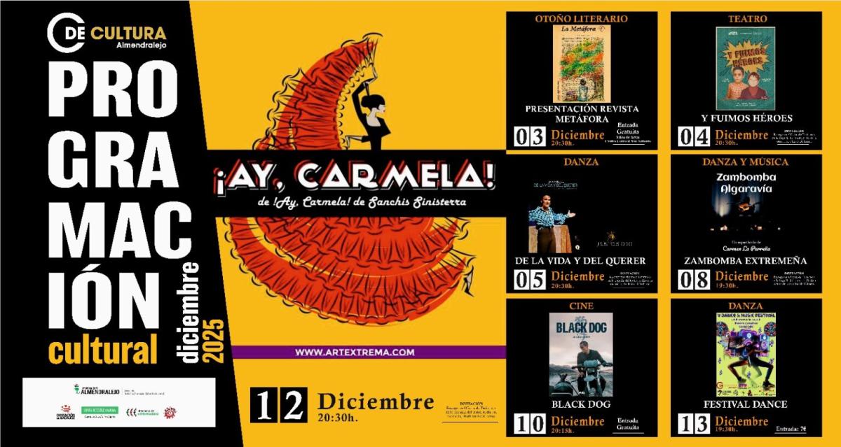 PROGRAMACIÓN DICIEMBRE TEATRO